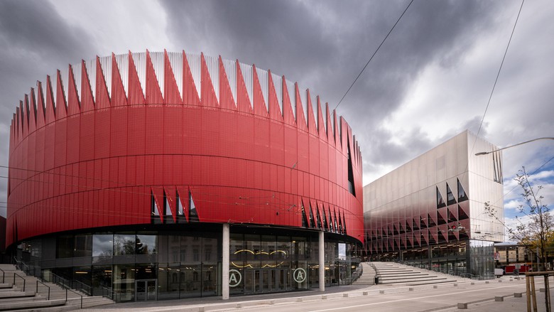 Horácká multifunkční aréna v Jihlavě (foto: Jakub Koumar, město Jihlava)