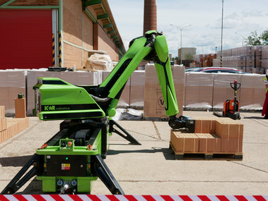 Ukázka zdícího automatu. Foto: Petr Brandejský