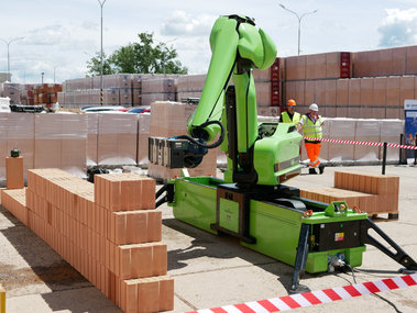 Ukázka zdícího automatu. Foto: Petr Brandejský