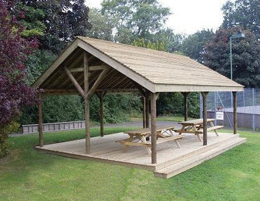 Příklady přístřešků a carportů