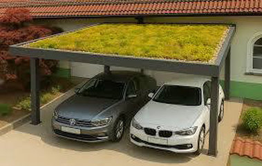 Příklady přístřešků a carportů