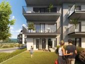 Moderní čtvrť v údolí Vltavy: Plánský jez staví na světle, prostoru a kvalitních materiálech