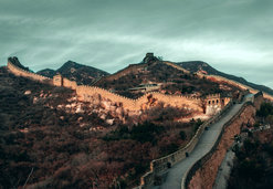 Velká čínská zeď. Zdroj: Pexels