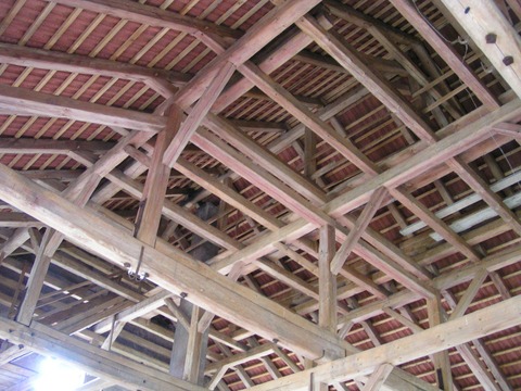 Obr. 9 Věšadlový krov – Kladruby