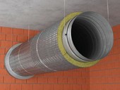 Technické izolace ROCKWOOL: Jak vybrat řešení pro rozvody tepla a chladu, vzduchotechniku a požární ochranu ROCKWOOL CONLIT MAT – rohož z kamenné vlny určená k protipožární ochraně kruhového ocelového potrubí