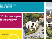 Konference Pasivn domy 2018 - Inovace pro nulov domy