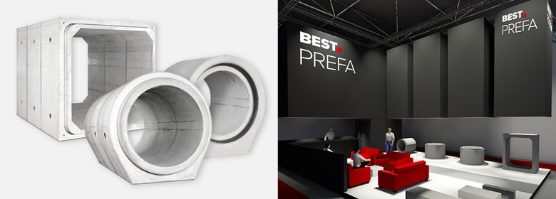 Betonové prvky BEST na veletrhu VOD-KA