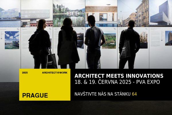 Navštivte Sto na ARCHITECT@WORK Praha 2025 - vstup pro architekty ZDARMA