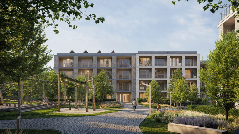 Skanska spouští výstavbu D.O.K. Radlice a nabídne doposud největší rezidenční dřevostavbu v ČR