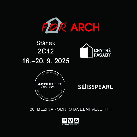 Swisspearl Česká republika na ForArch 2025