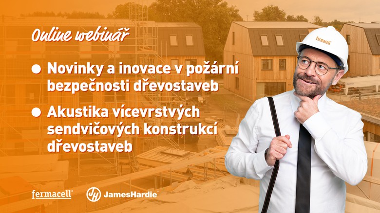 Nenechte si ujít dva webináře James Hardie Europe v pátek 7. 11.