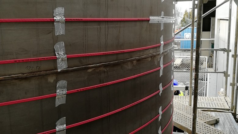 Ochrana potrubí proti zamrznutí samoregulačním topným kabelem