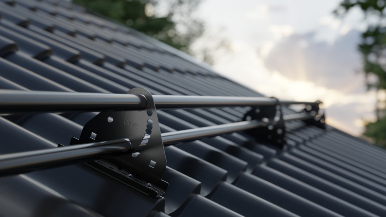 Nové dvoutrubkové sněhové zábrany SATJAM Safe zajistí spolehlivou ochranu před pádem sněhu ze střechy Nové dvoutrubkové sněhové zábrany SATJAM Safe zajistí spolehlivou ochranu před pádem sněhu ze střechy