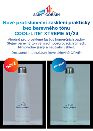 Vysoce účinné protisluneční zasklení nové generace