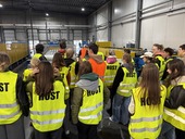 Ostravští studenti nahlédli do výroby plechových krytin SATJAM