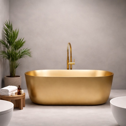 Betonová stěrka do koupelny: bezespárý povrch v moderních interiérech