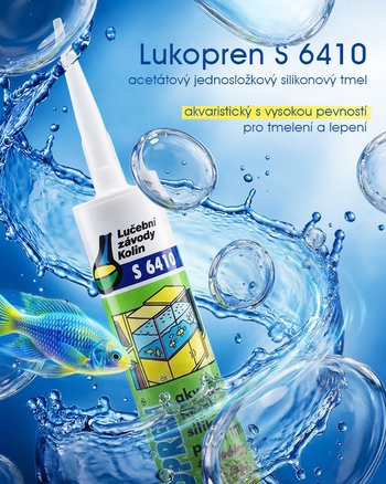 Profesionální silikonový tmel Lukopren S 6410