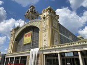 Průmyslový palác vyhořel v říjnu 2008, jeho obnova začala po téměř 14 letech Průmyslový palác, foto: redakce