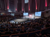 Místem konání Konference INTERIÉRY je přednáškový sál Rotunda na BVV. Zdroj: wwww.konference-interiery.cz
